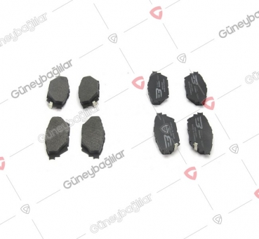 BRAKE PAD, DISC FRONT/REAR OE: MK585740