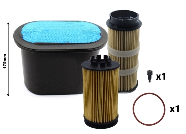 Filtersatz (Luftfilter Ölfilter Kraftstofffilter) für Mitsubishi Fuso ab Bj. 2016 OE ME422882