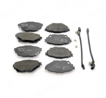 BRAKE PAD SET, DISC BRAKE + WEAR SENSORS FRONT/REAR oe for comparison ML261681 OE from year 2020