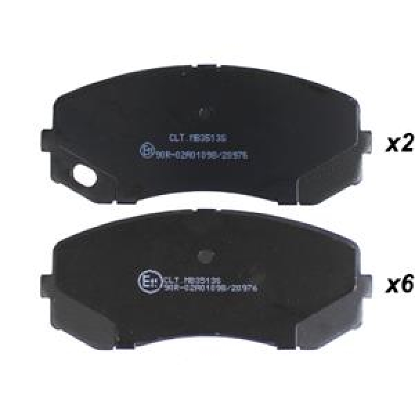 Brake pad set front/rear for MITSUBISHI Canter (FB7, FB8, FE7, FE8) OE MK528945
