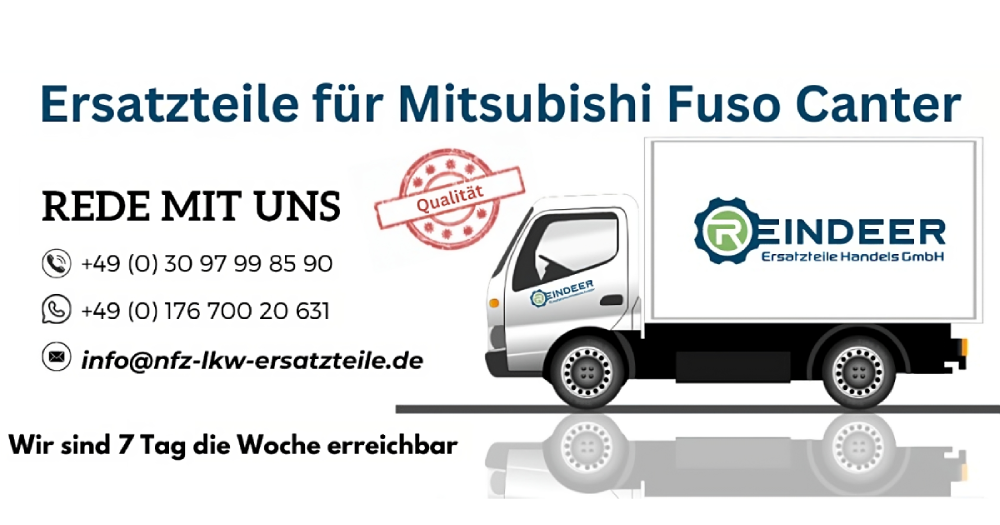 Ersatzteile Mitsubishi Fuso Canter - Ersatzteile aus Japan - Kontakt